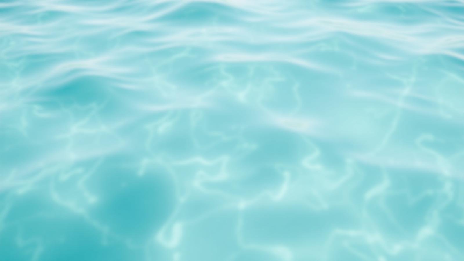 Clear water surface
